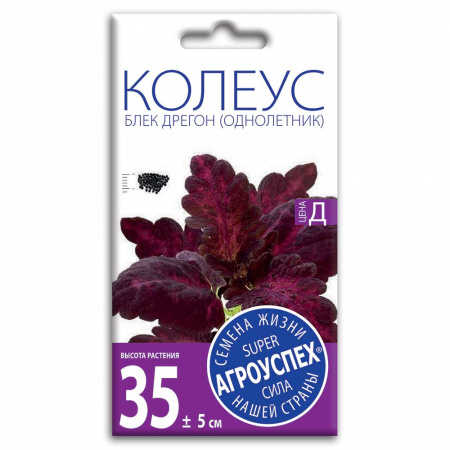 Д/Колеус блек дрегон (однолетник) 10шт