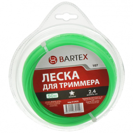 леска для триммера (звезда d-2.4мм 100) кор/ TDA-304 