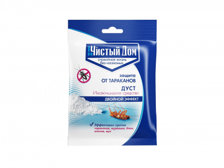 ДУСТ двойной эффект Чистый дом 50 г