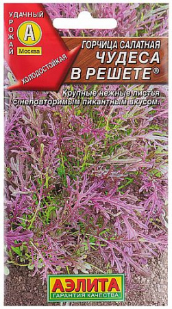 Горчица Сарептская (салатная) Чудеса в решете "Аэлита" 0,5