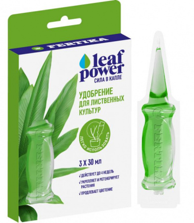 Удобрение д/лиственных культур 30мл (25) Leaf Power Фертика