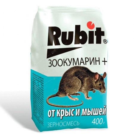 Рубит ЗООКУМАРИН+ зерновая смесь 400г пакет (25)