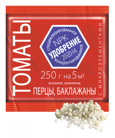 ЛЕТТО удобрение ТОМАТЫ,ПЕРЦЫ,БАКЛАЖАНЫ 0,25 кг