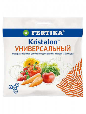 Удобрение Кристалон Универсальный NPK 17,5-16,2-20,8+Mg 3%, Фертика 100гр