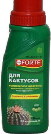 Удобрение д/кактусов КРАСОТА 285 мл (20) БОНА ФОРТЕ м0002162