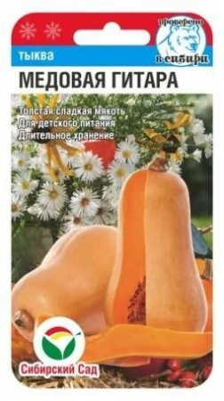 Тыква  Медовая Гитара 5шт Сибирский Сад