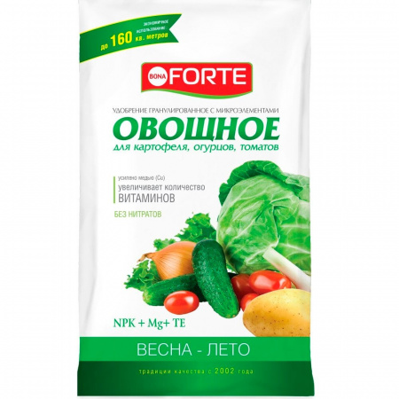 Удобрение д/овощей ВЕСНА-ЛЕТО БОНА ФОРТЕ 1кг (25)