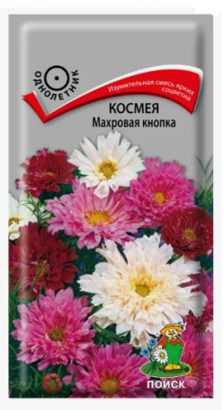 Космея Махровая кнопка 0,1гр Поиск