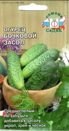 Огурец Бочковой засол 0,5гр Семена Седек
