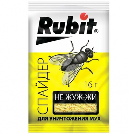 Средство от мух приманка Спайдер 16г.(150) Рубит 